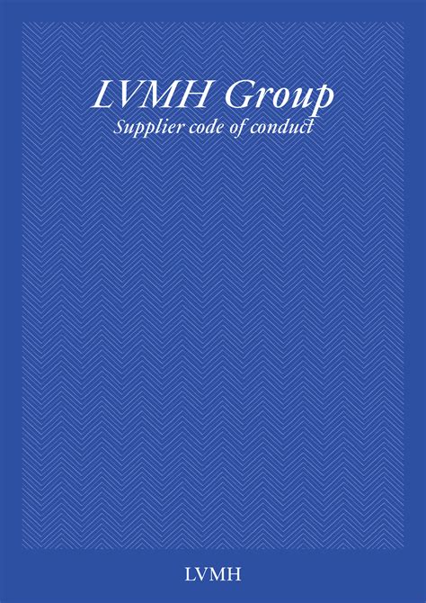 lvmh charter of conduct